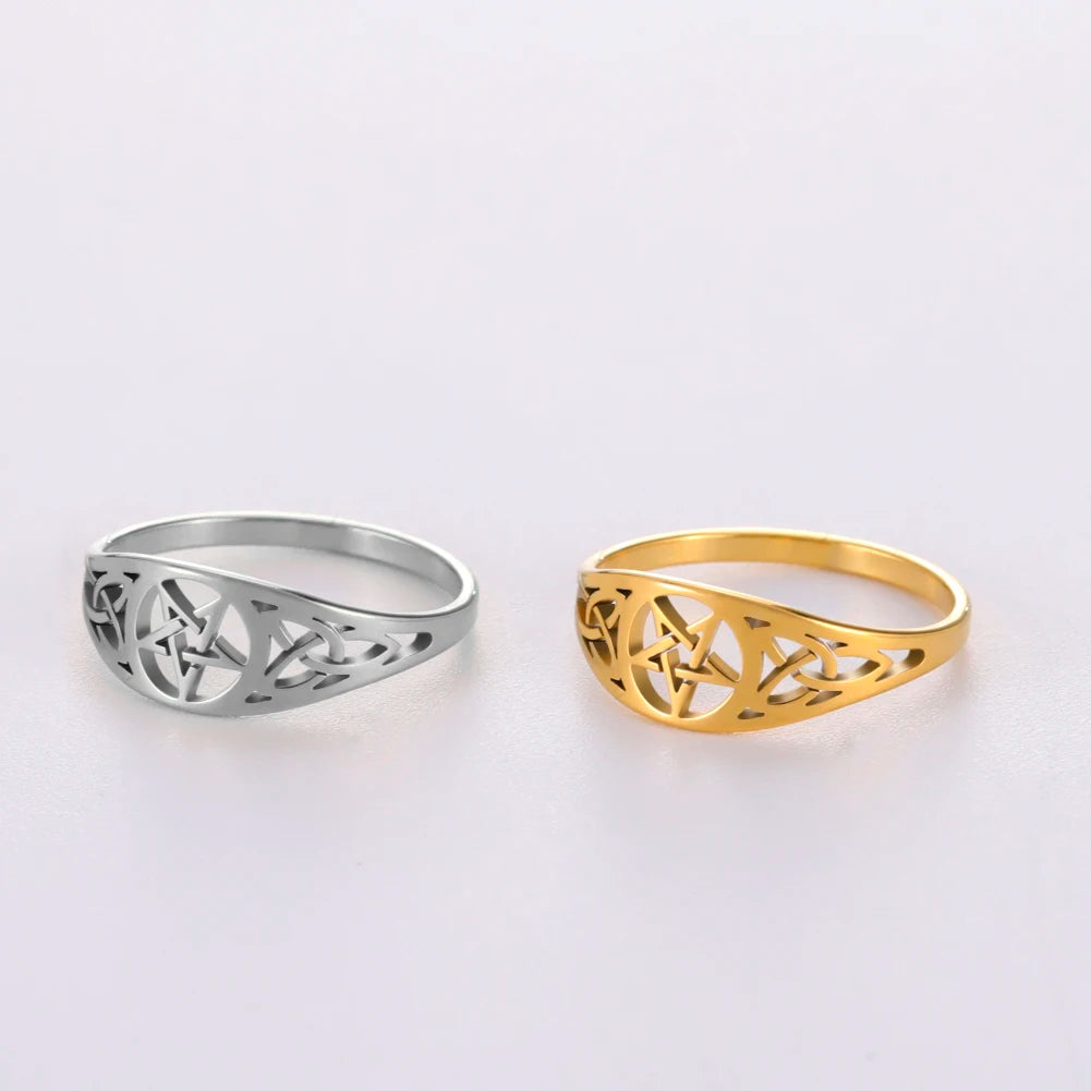 Anel Menorá, Estrela de David, Nó Celta e Pentagrama – Símbolos de Proteção, Fé e Conexão Ancestral