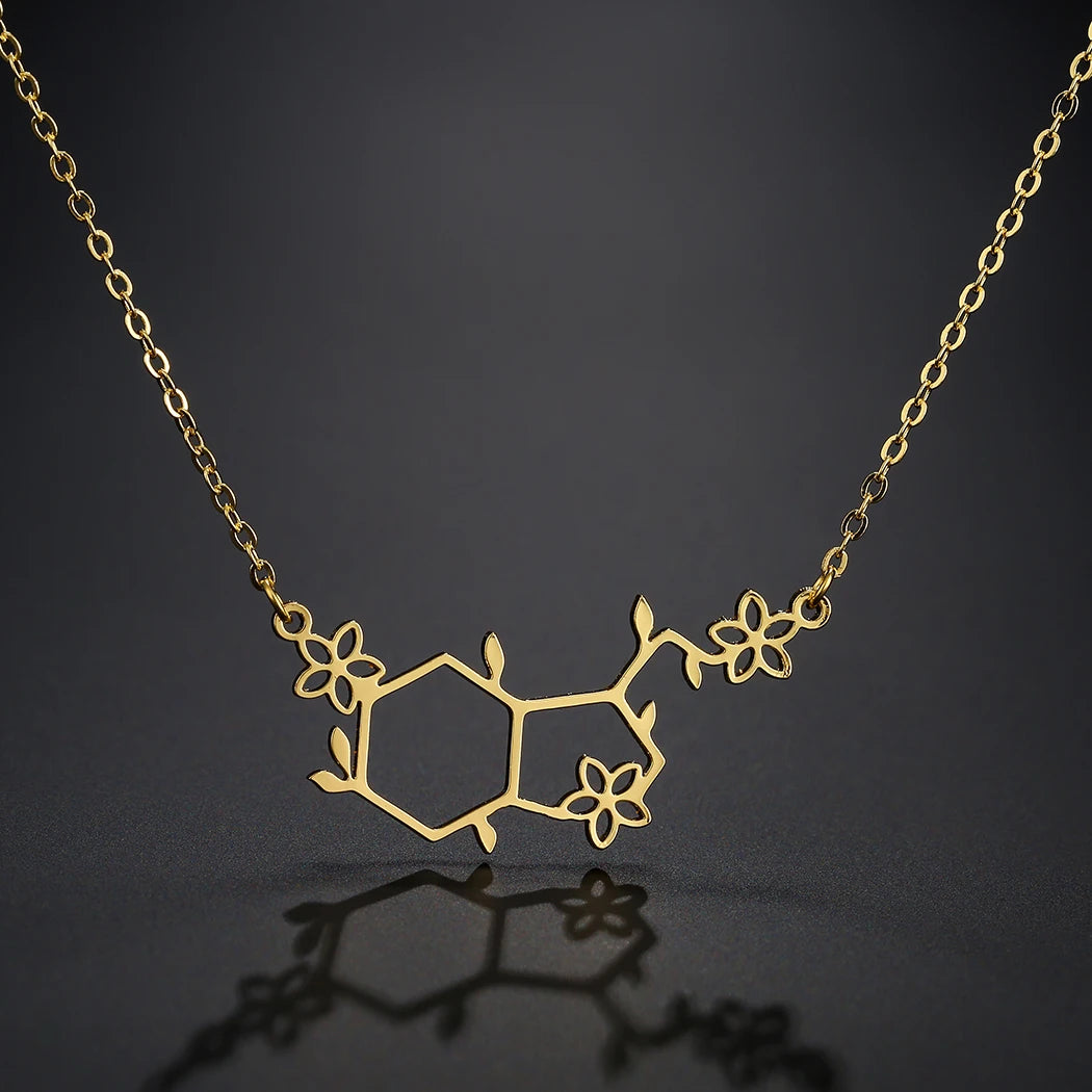 Colar Serotonina – Símbolo de Equilíbrio, Bem-Estar e Energia Positiva