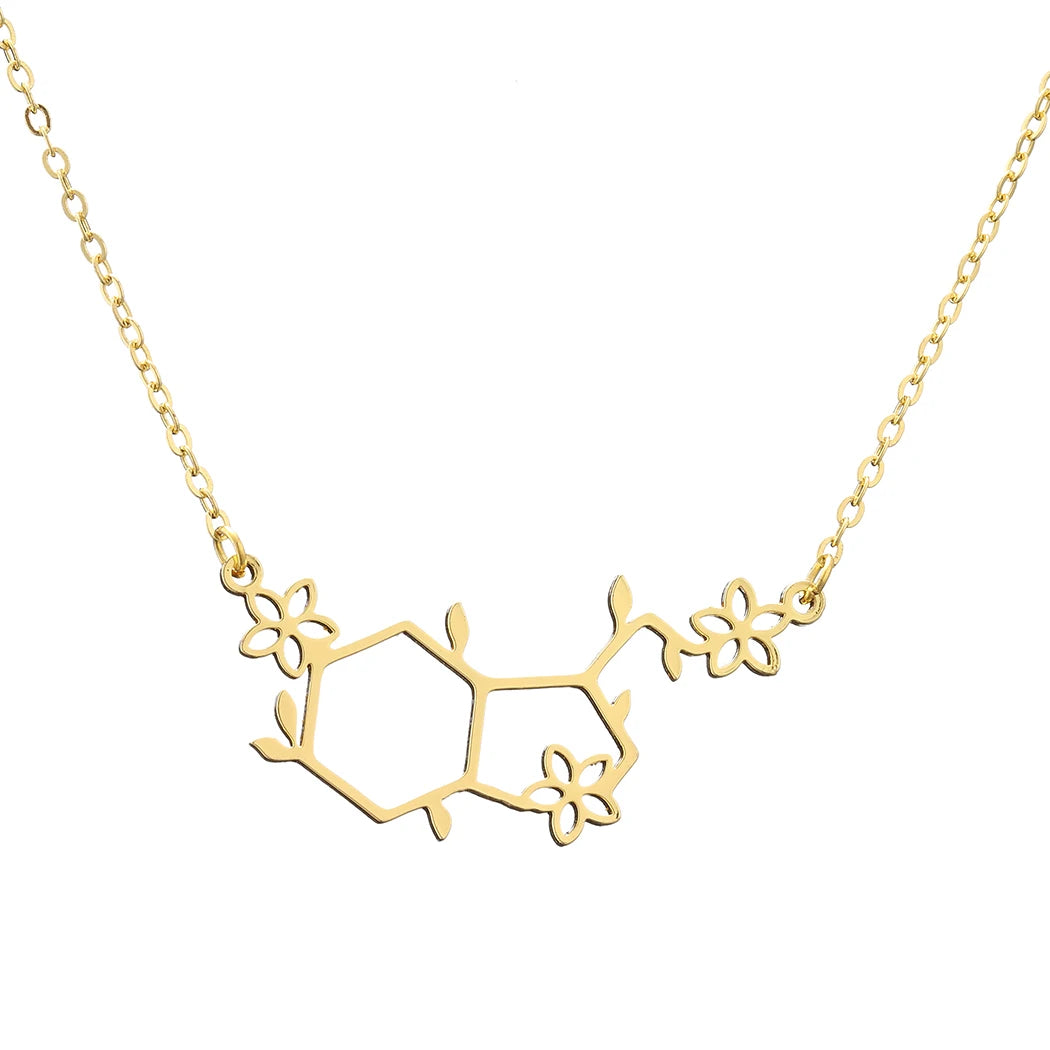 Colar Serotonina – Símbolo de Equilíbrio, Bem-Estar e Energia Positiva