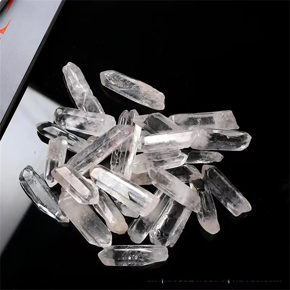 Ponta de Quartzo Branco Natural – Cristal Bruto para Energia, Cura e Decoração | Pedra de Quartzo Transparente para Reiki e Artesanato