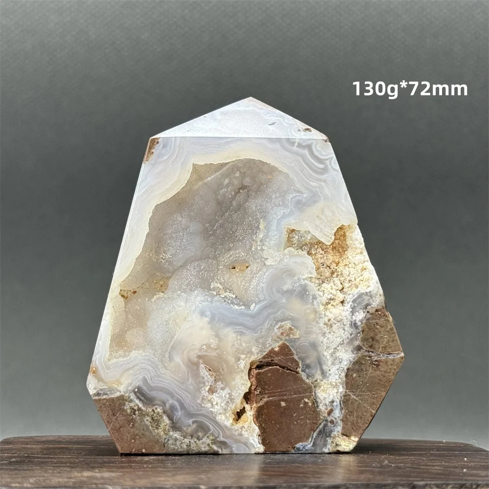 Geodo Natural de Ágata – Cristal de Equilíbrio, Proteção e Harmonia