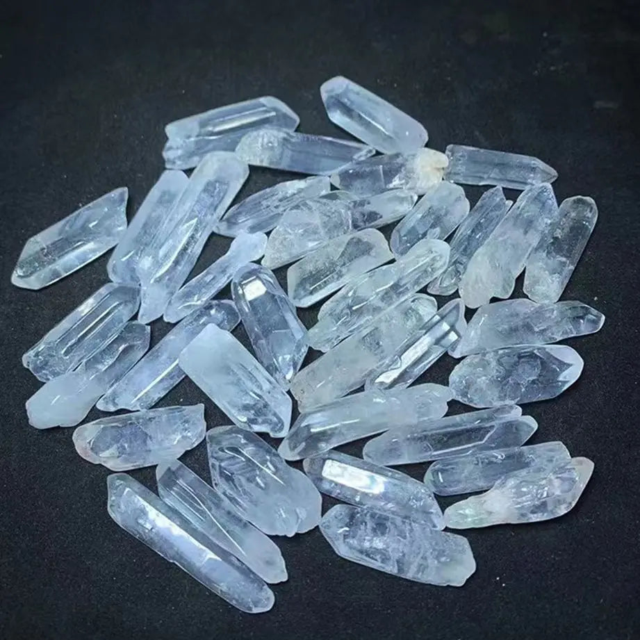 Ponta de Quartzo Branco Natural – Cristal Bruto para Energia, Cura e Decoração | Pedra de Quartzo Transparente para Reiki e Artesanato