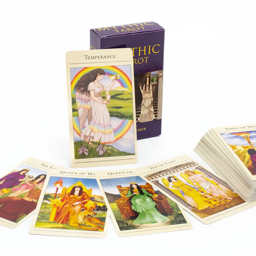 Baralho de Tarot Místico – 78 Cartas para Autoconhecimento, Intuição e Sabedoria