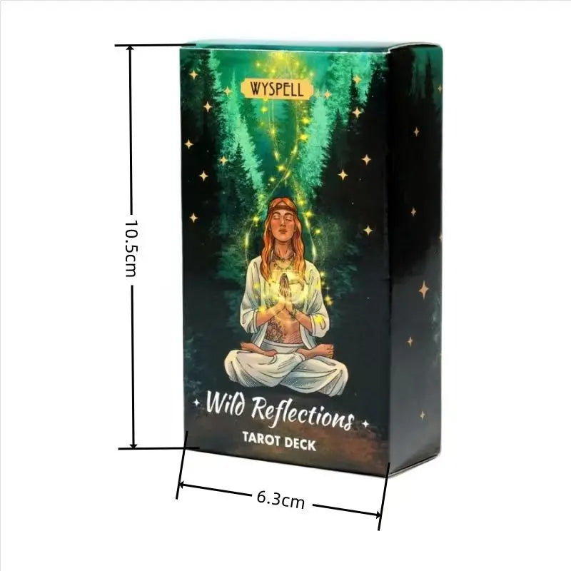 Wild Reflections Tarot Wyspell Classic Tarot Cards Divination Personal Use English Version Oracles Deck Party Board Game