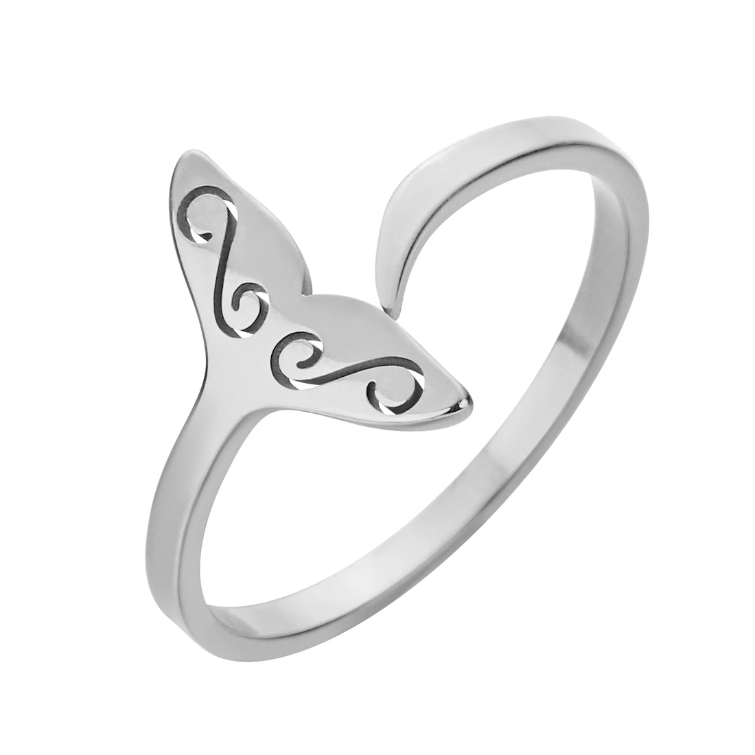 Anel Cauda de Sereia e Baleia – Símbolo de Intuição, Proteção e Profundidade