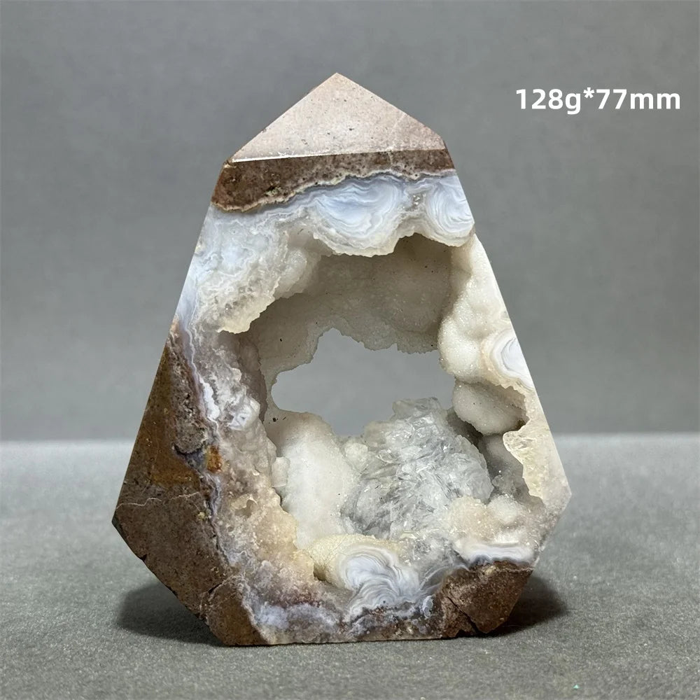 Geodo Natural de Ágata – Cristal de Equilíbrio, Proteção e Harmonia