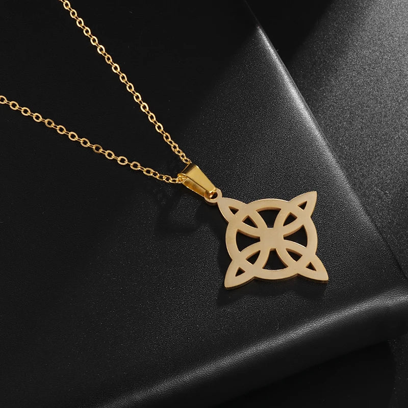 Coleção Witch - Nó de Bruxa –  Triskle e Triluna Colares, anéis e pulseiras
