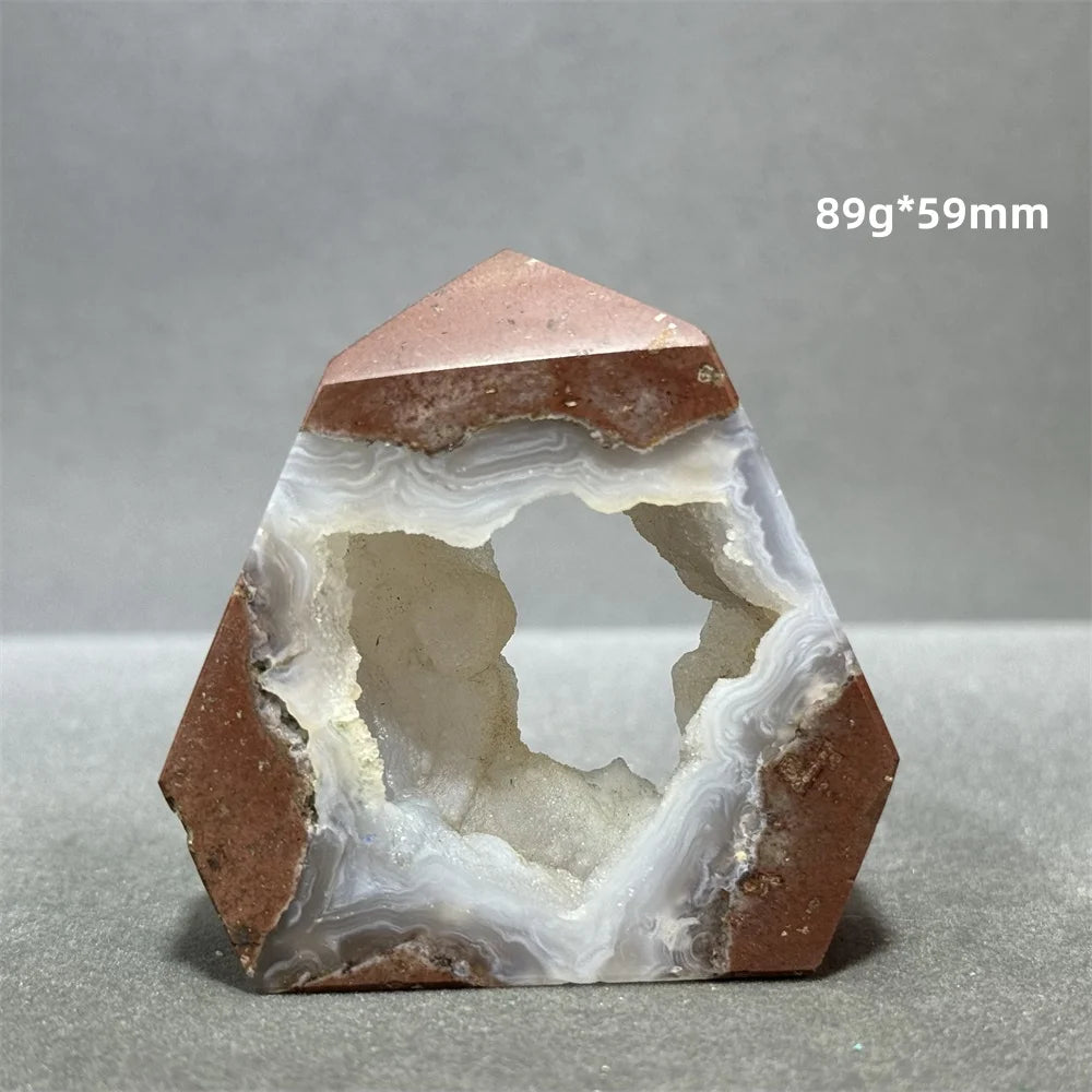 Geodo Natural de Ágata – Cristal de Equilíbrio, Proteção e Harmonia