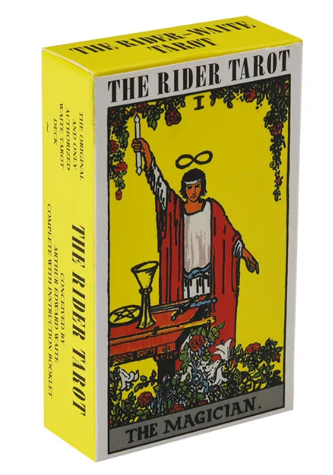 Tarot Rider-Waite Rosa & Black – Intuição, Mistério e Autoconhecimento em Cada Carta