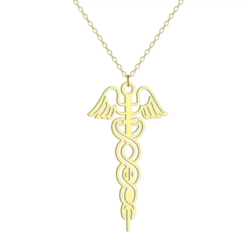 Colar Caduceu Hermes