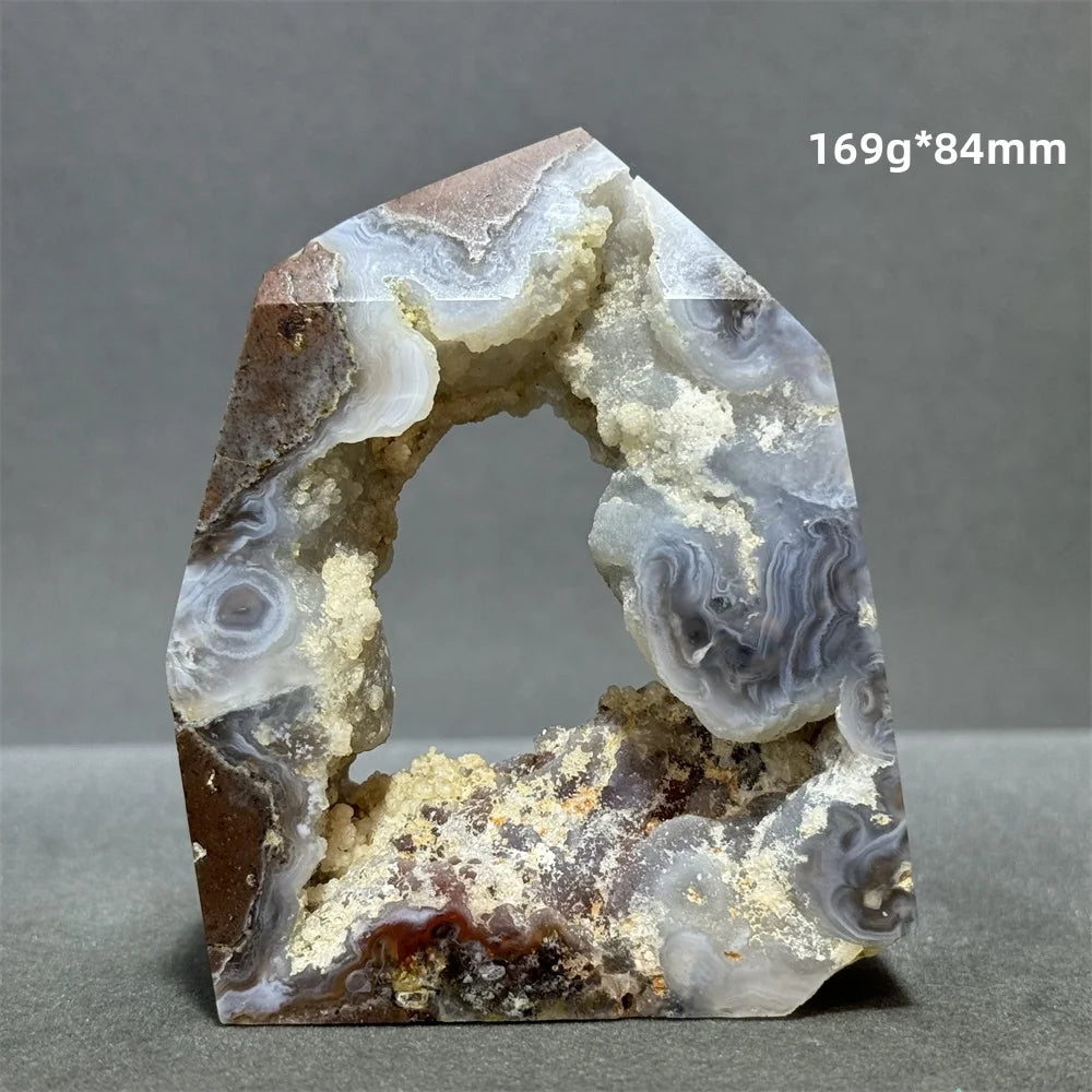 Geodo Natural de Ágata – Cristal de Equilíbrio, Proteção e Harmonia