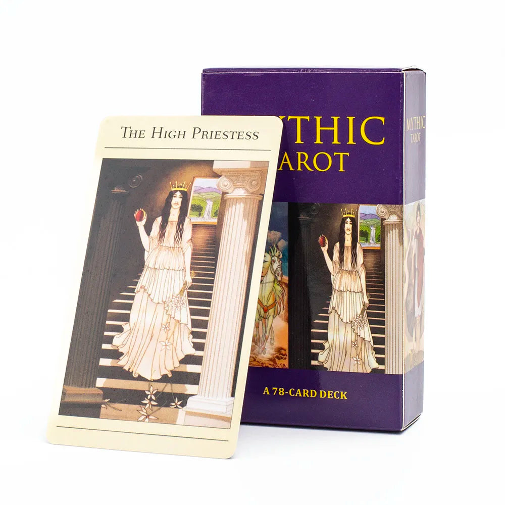 Baralho de Tarot Místico – 78 Cartas para Autoconhecimento, Intuição e Sabedoria