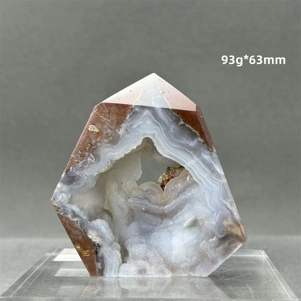 Geodo Natural de Ágata – Cristal de Equilíbrio, Proteção e Harmonia