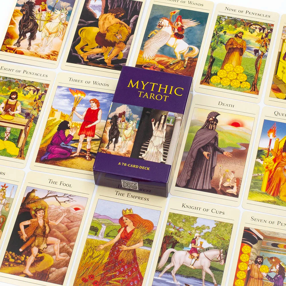 Baralho de Tarot Místico – 78 Cartas para Autoconhecimento, Intuição e Sabedoria