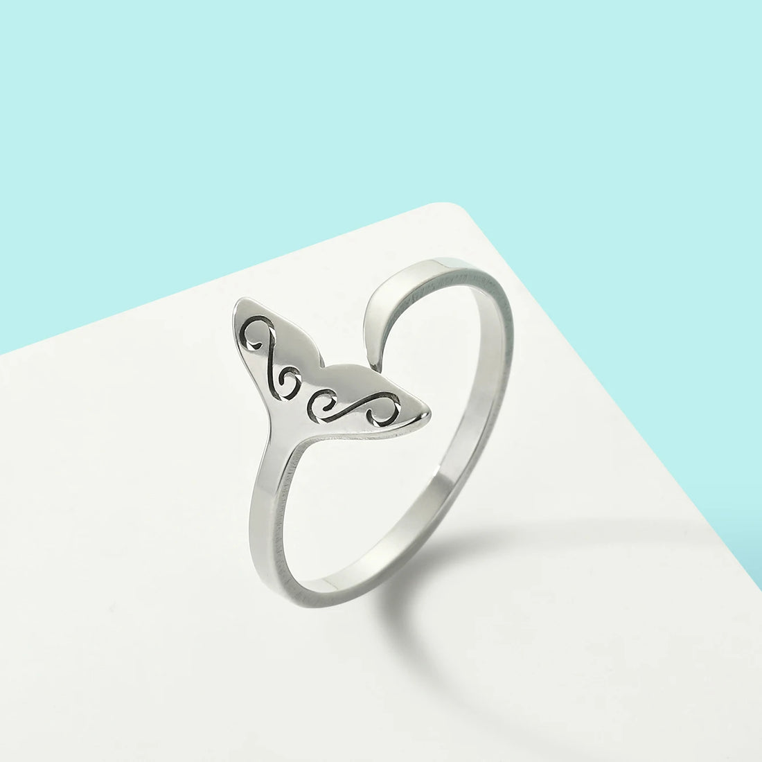 Anel Cauda de Sereia e Baleia – Símbolo de Intuição, Proteção e Profundidade