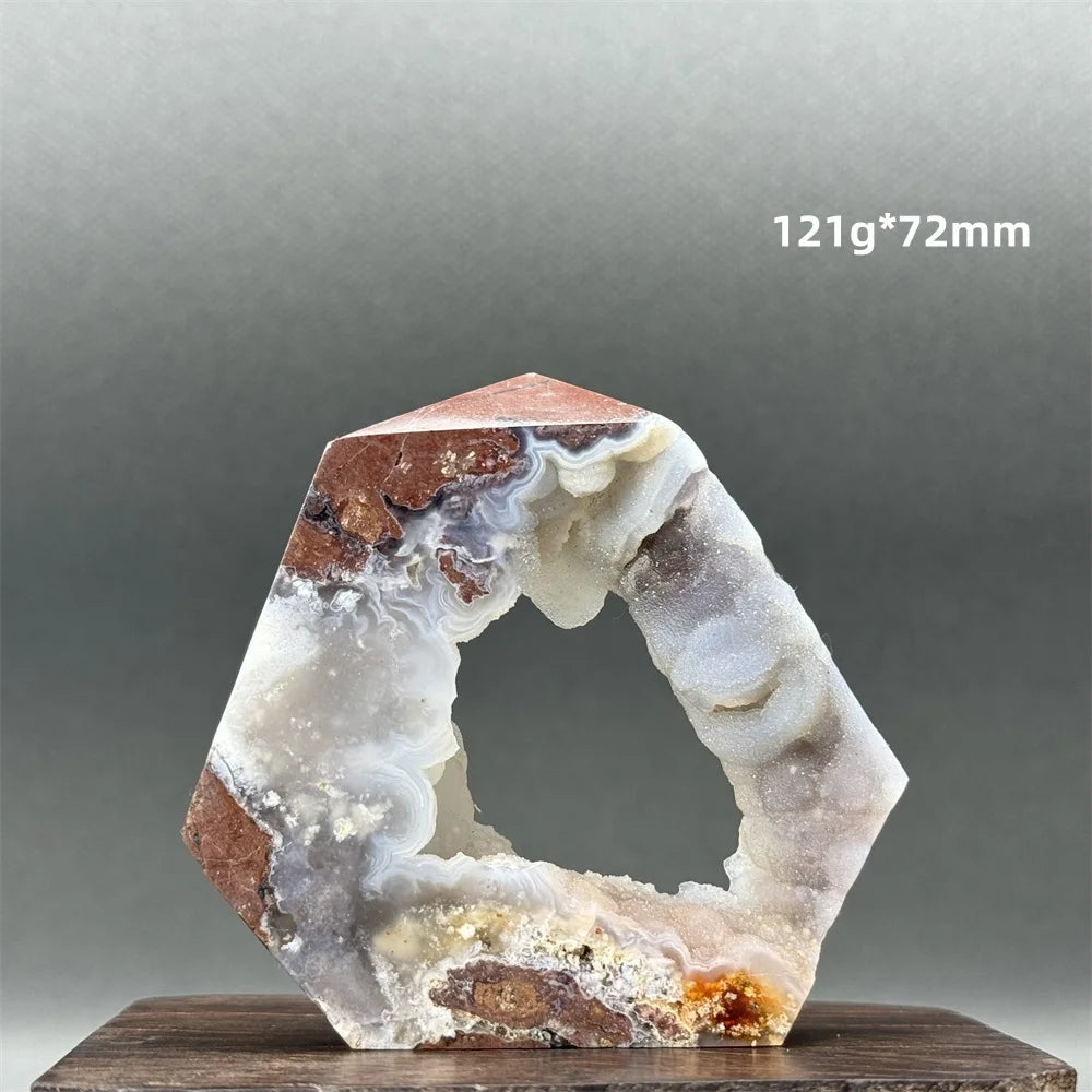 Geodo Natural de Ágata – Cristal de Equilíbrio, Proteção e Harmonia