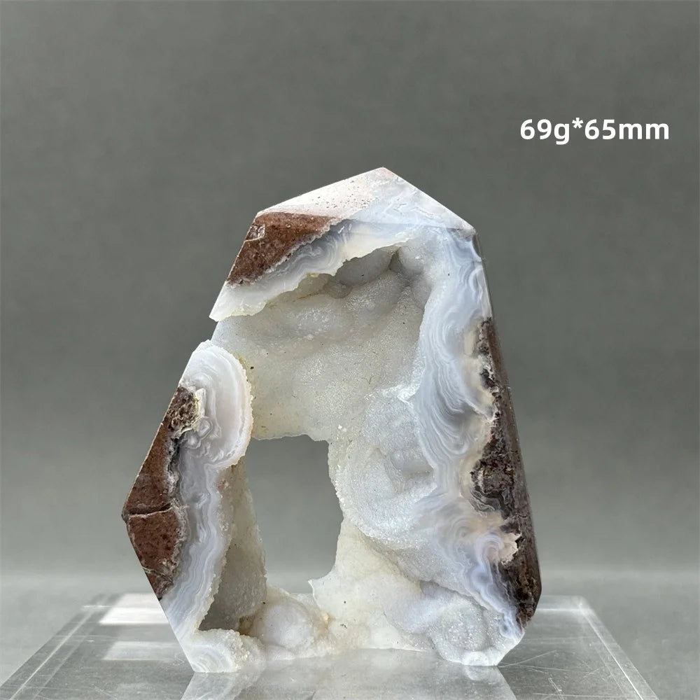 Geodo Natural de Ágata – Cristal de Equilíbrio, Proteção e Harmonia