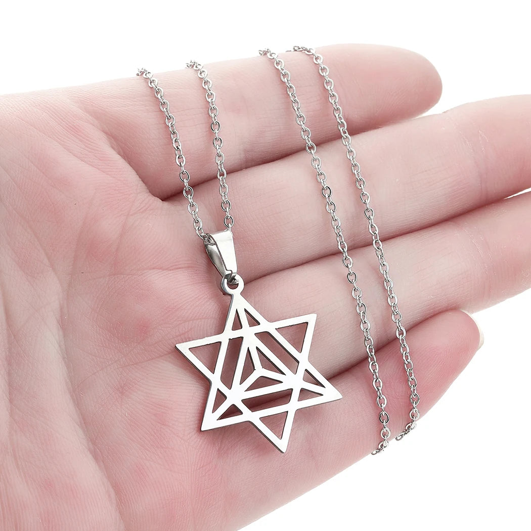 Colar Merkaba – Estrela de Luz, Proteção e Expansão Espiritual