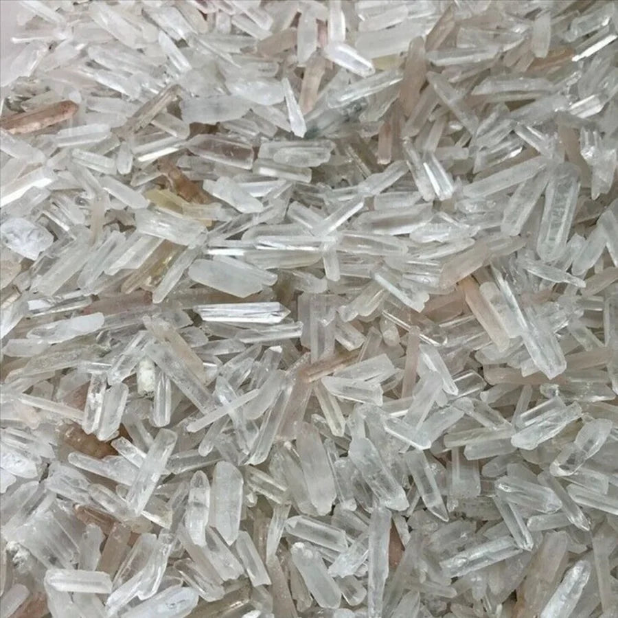 Ponta de Quartzo Branco Natural – Cristal Bruto para Energia, Cura e Decoração | Pedra de Quartzo Transparente para Reiki e Artesanato