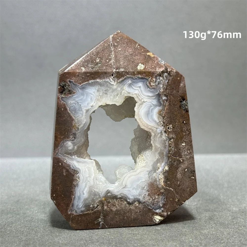 Geodo Natural de Ágata – Cristal de Equilíbrio, Proteção e Harmonia