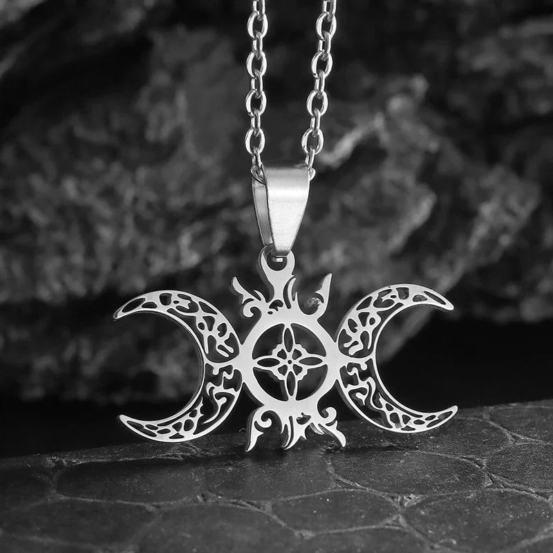 Coleção Witch - Nó de Bruxa –  Triskle e Triluna Colares, anéis e pulseiras