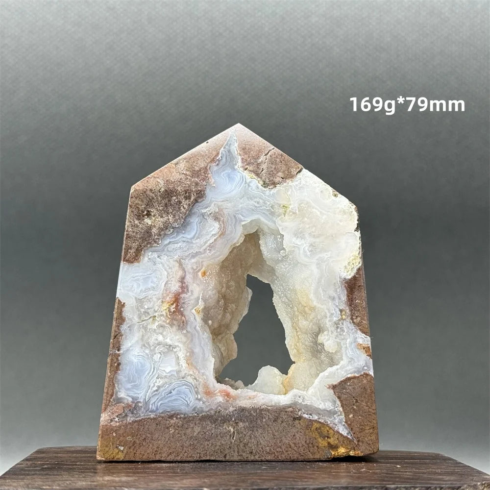 Geodo Natural de Ágata – Cristal de Equilíbrio, Proteção e Harmonia