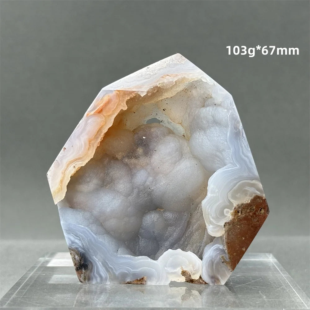 Geodo Natural de Ágata – Cristal de Equilíbrio, Proteção e Harmonia