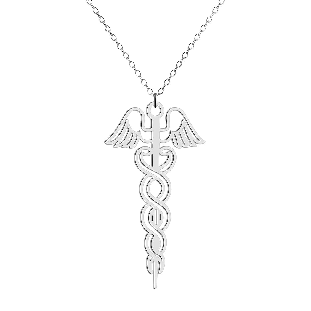 Colar Caduceu Hermes