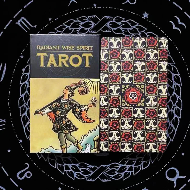 Tarot Rider-Waite Rosa & Black – Intuição, Mistério e Autoconhecimento em Cada Carta