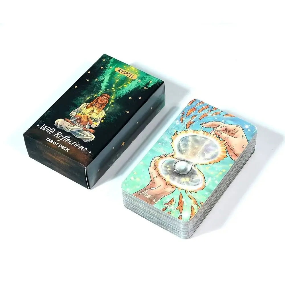 Wild Reflections Tarot Wyspell Classic Tarot Cards Divination Personal Use English Version Oracles Deck Party Board Game