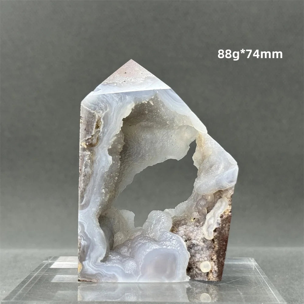 Geodo Natural de Ágata – Cristal de Equilíbrio, Proteção e Harmonia