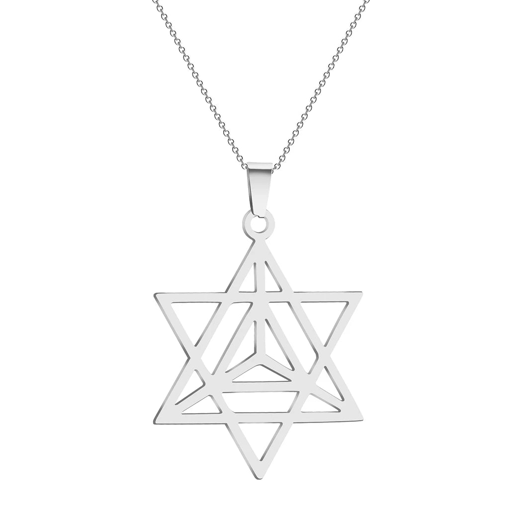 Colar Merkaba – Estrela de Luz, Proteção e Expansão Espiritual
