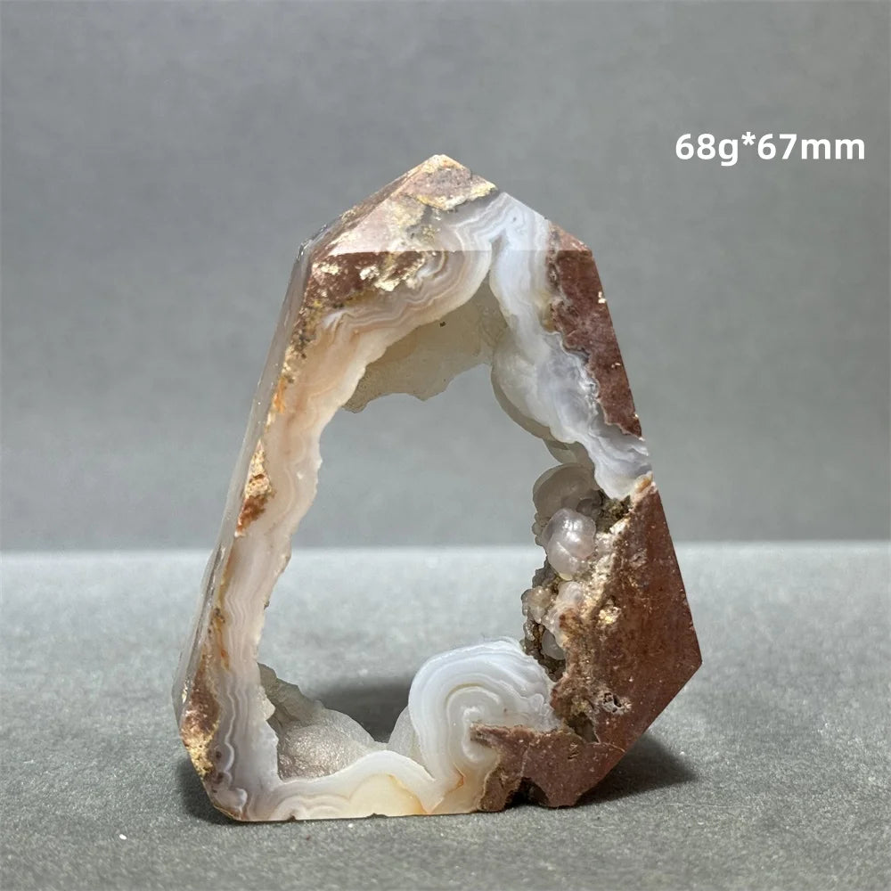 Geodo Natural de Ágata – Cristal de Equilíbrio, Proteção e Harmonia