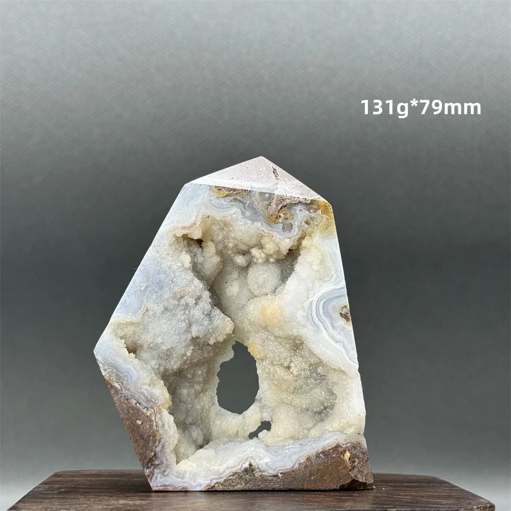 Geodo Natural de Ágata – Cristal de Equilíbrio, Proteção e Harmonia