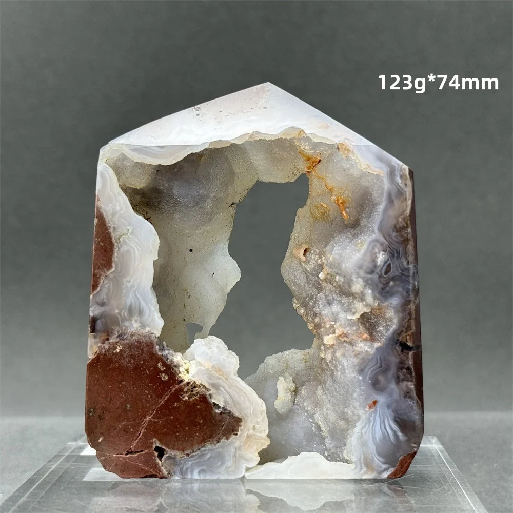 Geodo Natural de Ágata – Cristal de Equilíbrio, Proteção e Harmonia