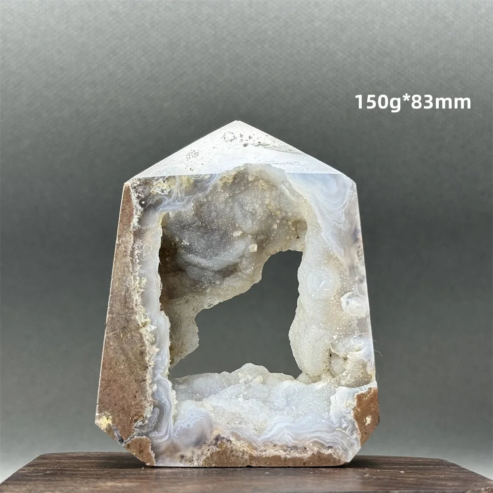 Geodo Natural de Ágata – Cristal de Equilíbrio, Proteção e Harmonia