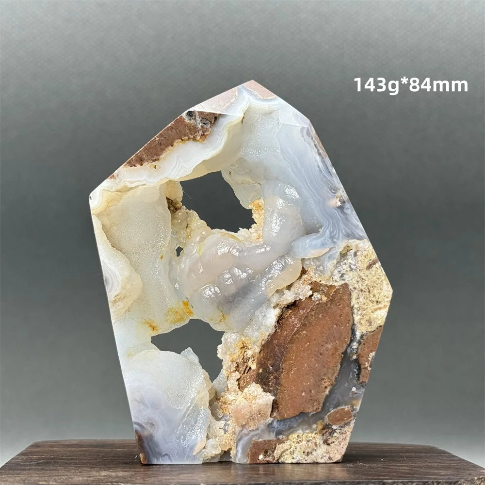 Geodo Natural de Ágata – Cristal de Equilíbrio, Proteção e Harmonia