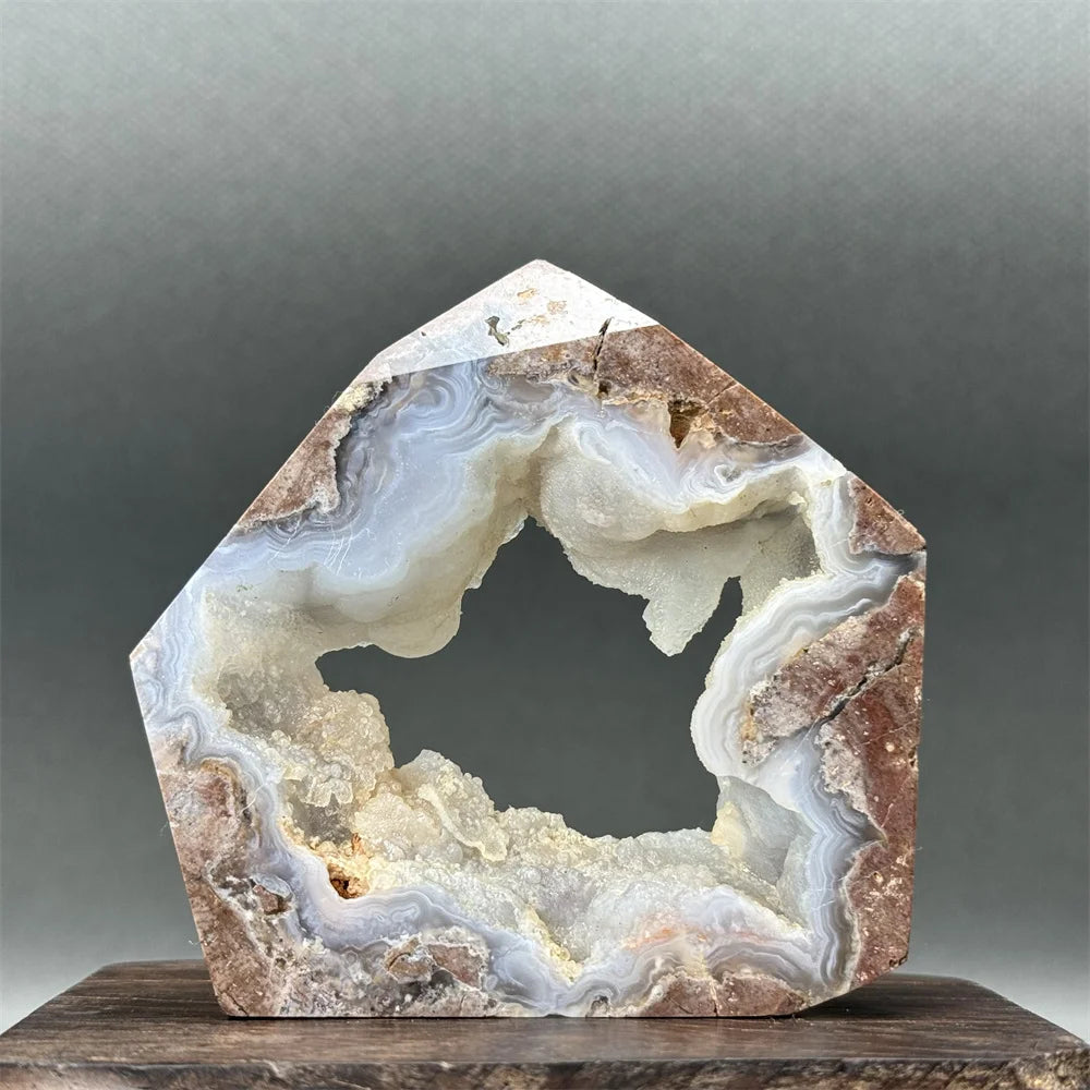 Geodo Natural de Ágata – Cristal de Equilíbrio, Proteção e Harmonia