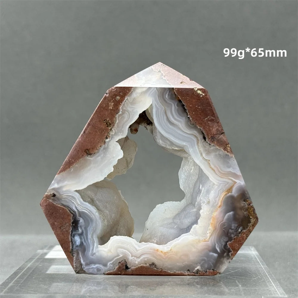 Geodo Natural de Ágata – Cristal de Equilíbrio, Proteção e Harmonia