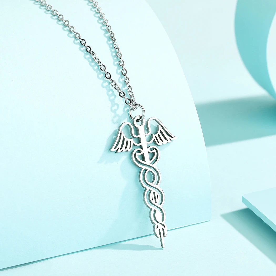 Colar Caduceu Hermes