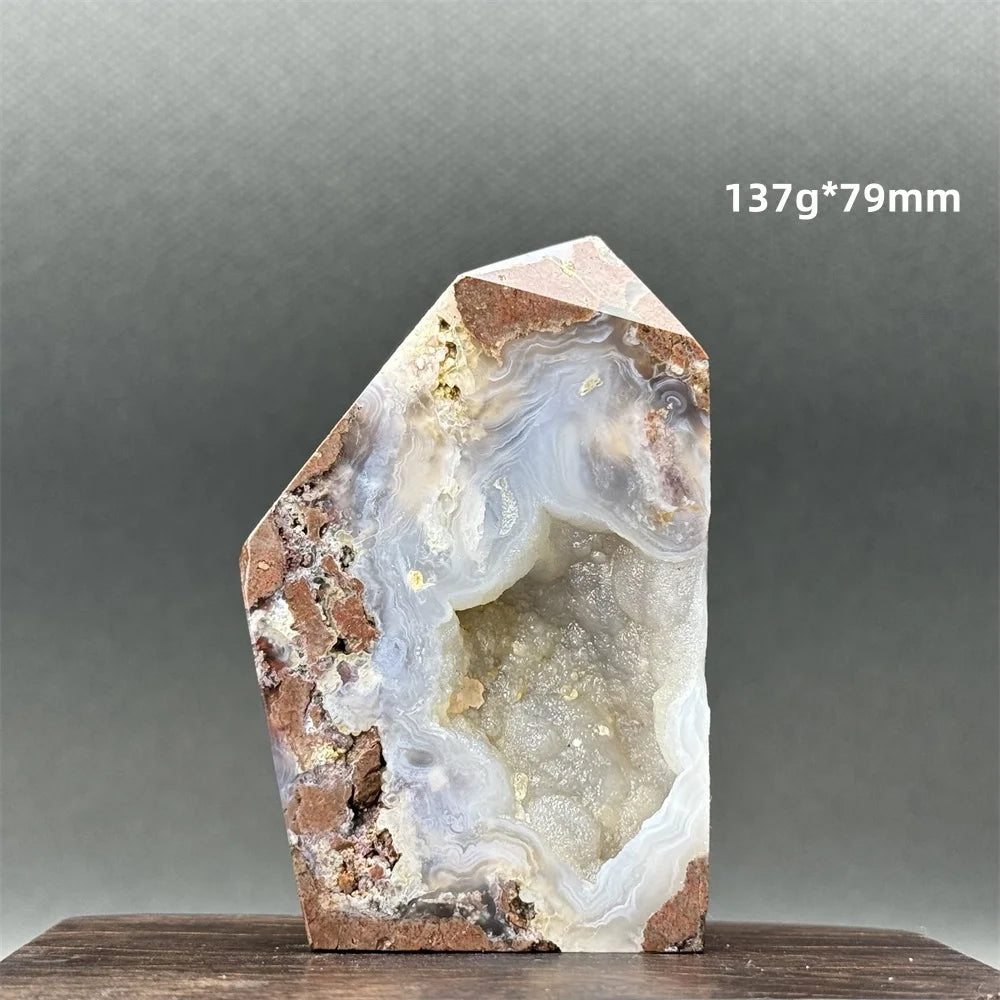 Geodo Natural de Ágata – Cristal de Equilíbrio, Proteção e Harmonia