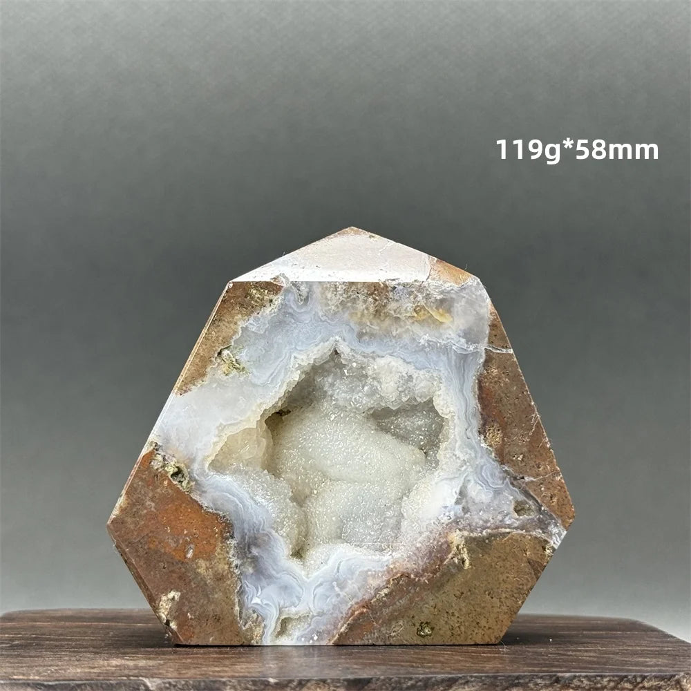 Geodo Natural de Ágata – Cristal de Equilíbrio, Proteção e Harmonia