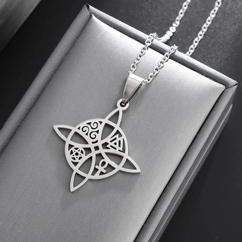 Coleção Witch - Nó de Bruxa –  Triskle e Triluna Colares, anéis e pulseiras